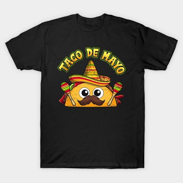 Taco De Mayo Cinco de Mayo Fiesta 5 T-Shirt by E